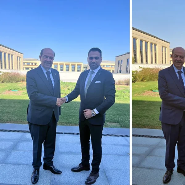 Uskaid tstk heyetinden kktc cumhurbaskani ersin tatar a anlamli ziyaret01 600x600
